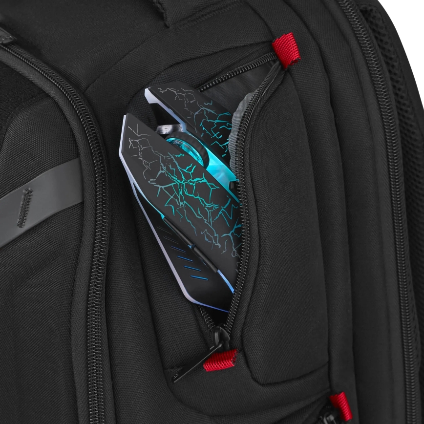 Wenger - Mochila para computador portátil 29 l 17,3'' com bolsa para tablet 12" Leitor One preto