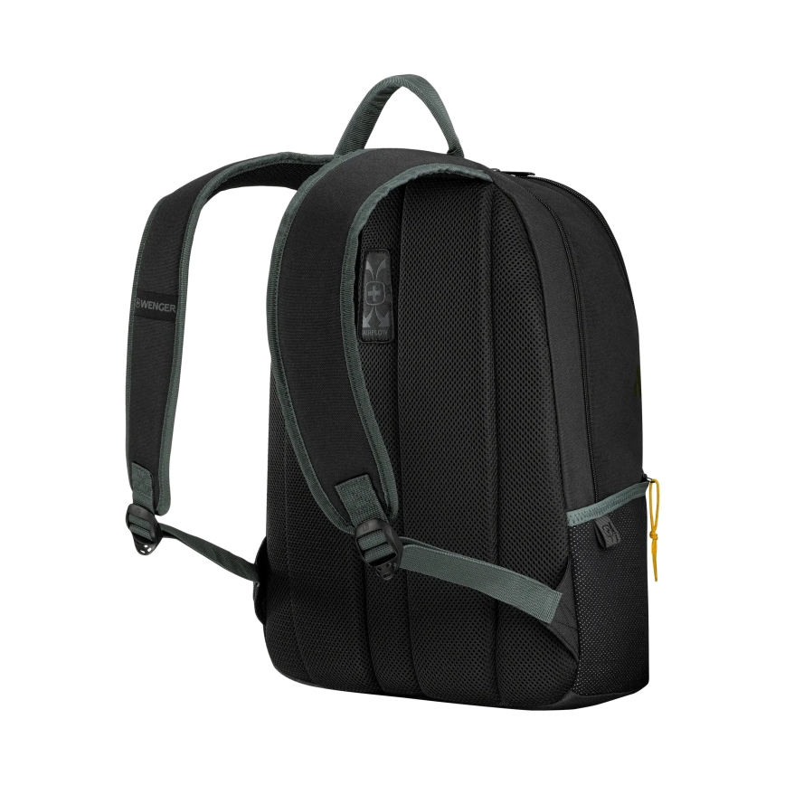 Wenger - Mochila para portátil 22 l 15,6 con bolsillo para tablet de 10 Trayl negra