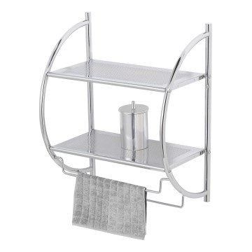 WENKO 15173100 - Prateleira EXCLUSIVE 45,5x54,5 cm cromado brilhante
