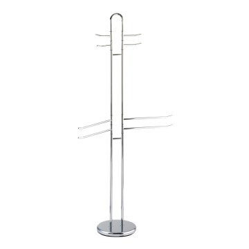 WENKO 15581100 - Toalheiro PALERMO de pé 55,5 x 168 cm cromado brilhante