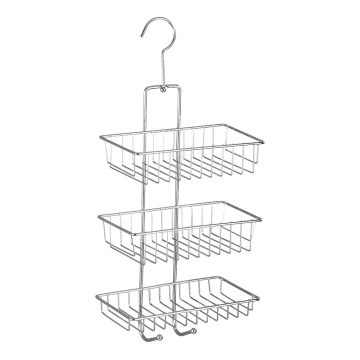 WENKO 15888100 - Prateleira NIVALA 22x50 cm cromada brilhante