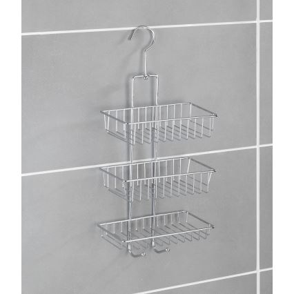 WENKO 15888100 - Prateleira NIVALA 22x50 cm cromada brilhante