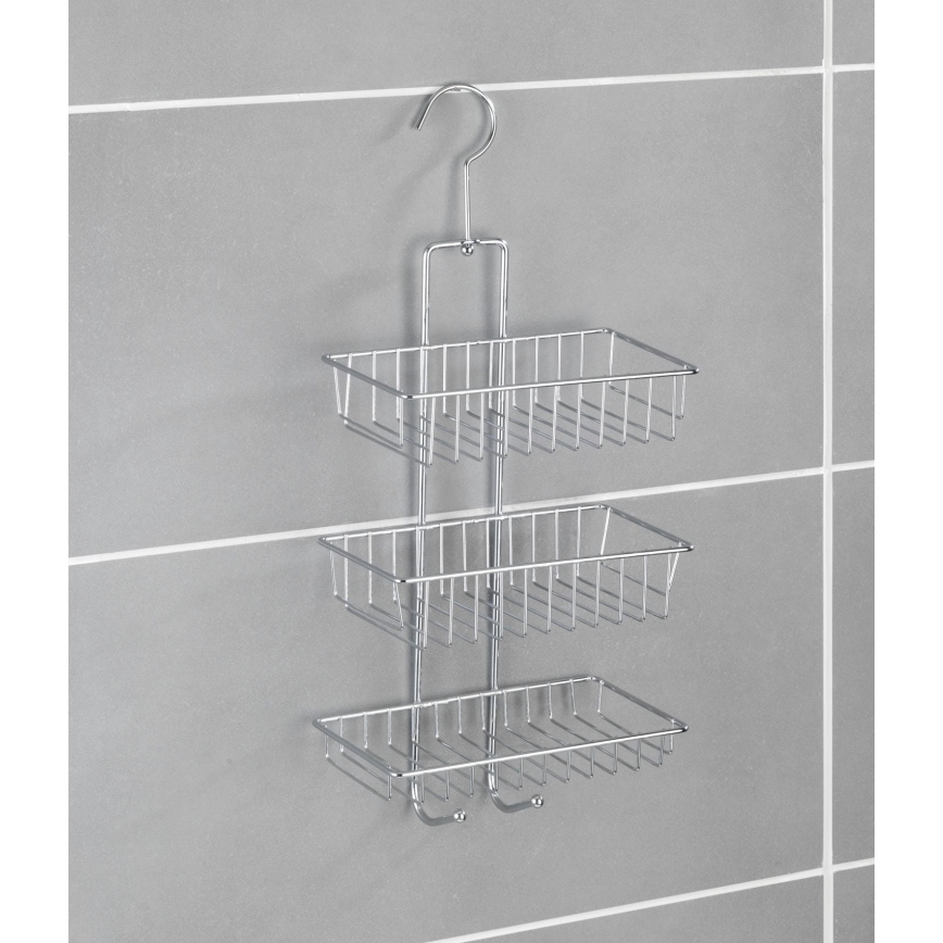 WENKO 15888100 - Prateleira NIVALA 22x50 cm cromada brilhante