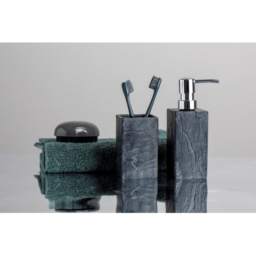 WENKO 17920100 - Copo SLATE ROCK 6,4x10,5 cm antracite