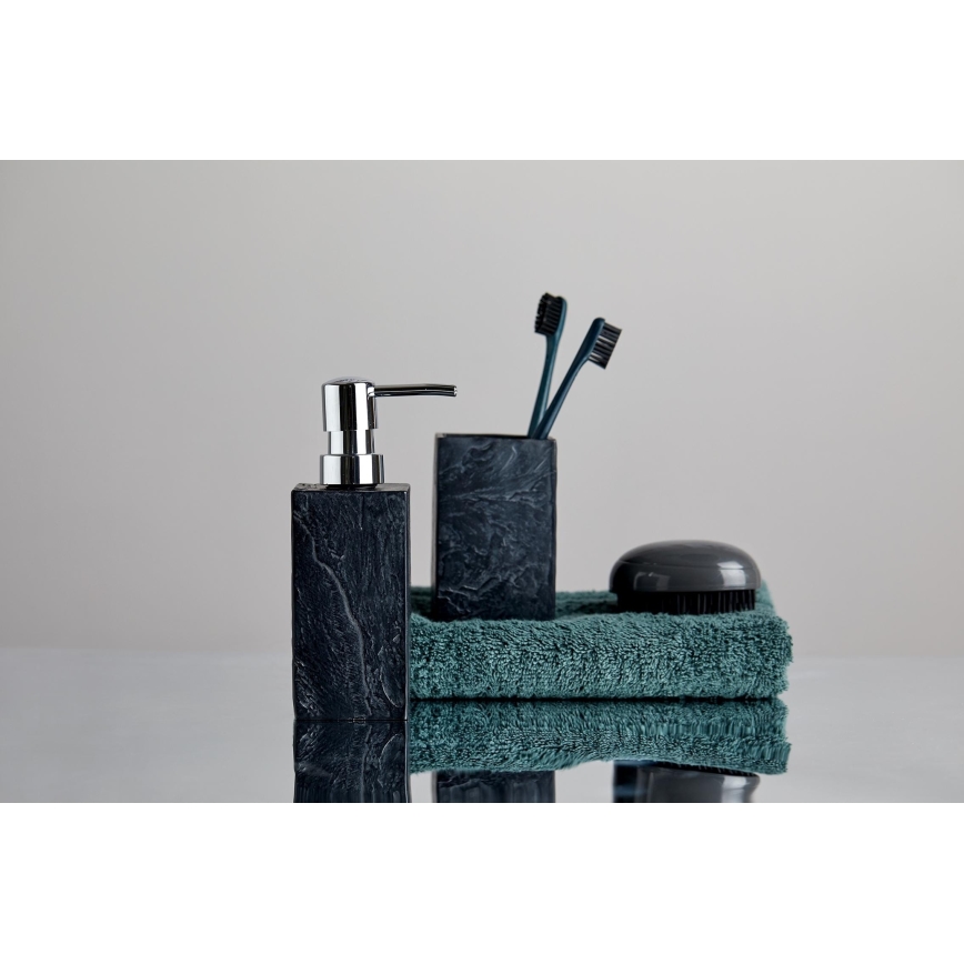 WENKO 17920100 - Copo SLATE ROCK 6,4x10,5 cm antracite