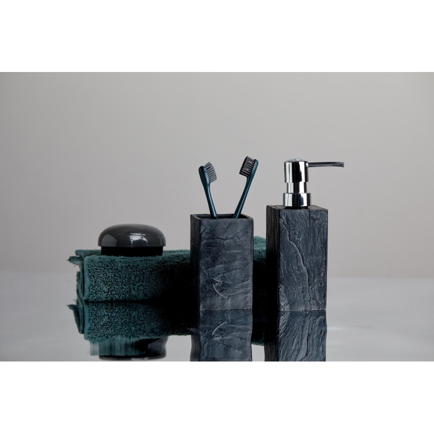 WENKO 17921100 - Doseador de sabão SLATE ROCK 250 ml antracite