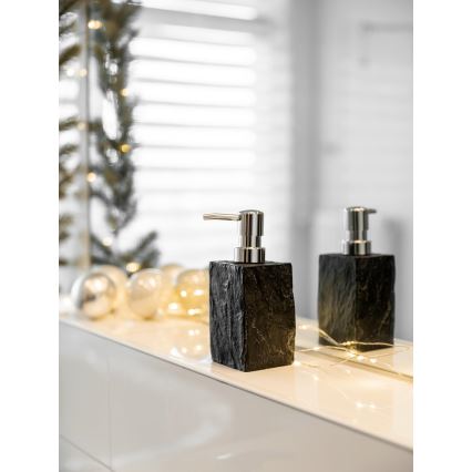 WENKO 17921100 - Doseador de sabão SLATE ROCK 250 ml antracite