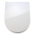 WENKO 18396100-WC assento de sanita PALMA 46,5x35,7 cm branco/prateado