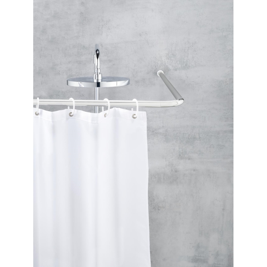 WENKO 19215100 - Suporte para barra UNIVERSAL 2x2 cm cromado/branco