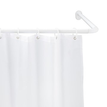 WENKO 19216100 - Suporte UNIVERSAL para haste 2,5x2,5 cm branco