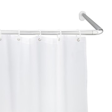 WENKO 19218100 - Barra UNIVERSAL 2,5x2,5 cm cromado/branco
