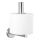 WENKO 19613100 - Suporte para papel higiénico BOSIO MATT 8x18 cm aço inoxidável/prateado