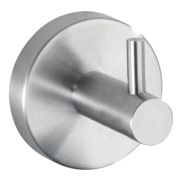 WENKO 19621100 - Gancho BOSIO MATT 5,5x5,5 cm aço inoxidável/prateado