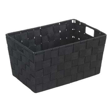 WENKO 19878100 - Cesto ADRIA 30x20 cm preto