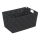 WENKO 19878100 - Cesto ADRIA 30x20 cm preto