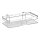 WENKO 20409100-Prateleira PREMIUM em Aço Inoxidável 24x13,5 cm inox/prateada