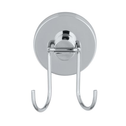 WENKO 20877100 - Rodo VACUUM-LOC redondo em aço inox 24,5x25 cm, cromado brilhante/prateado