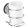 WENKO 20880100 - Copo VACUUM-LOC MILAZZO 7,5 x 11,5 cm, cromado brilhante/branco
