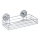 WENKO 20883100-Prateleira VACUUM-LOC redonda em aço 26x15,3 cm cromado brilhante