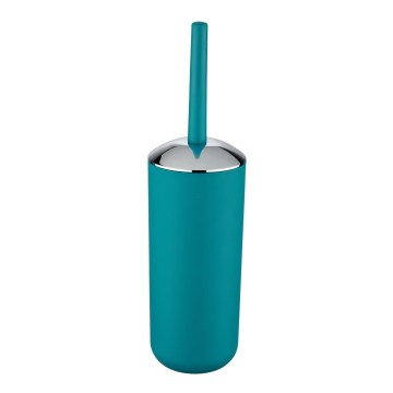 WENKO 21225100 - Escova WC BRASIL 10x37 cm turquesa/cromo brilhante