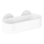 WENKO 21824100 - Prateleira OSIMO em plástico, 27 x 12 cm, branco/transparente