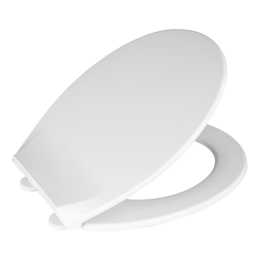 WENKO 21901100-WC assento sanitário KOS 44x37 cm branco/prateado