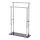 WENKO 22089100 – Cabideiro LAVA 52x81,5 cm aço inoxidável/prateado/preto