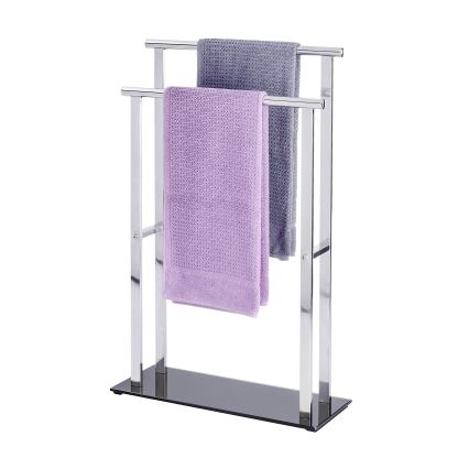 WENKO 22089100 – Cabideiro LAVA 52x81,5 cm aço inoxidável/prateado/preto