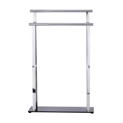WENKO 22089100 – Cabideiro LAVA 52x81,5 cm aço inoxidável/prateado/preto