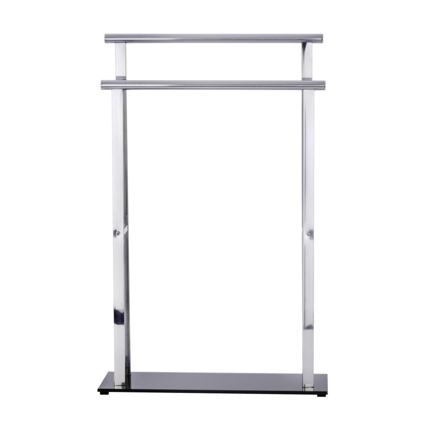 WENKO 22089100 – Cabideiro LAVA 52x81,5 cm aço inoxidável/prateado/preto