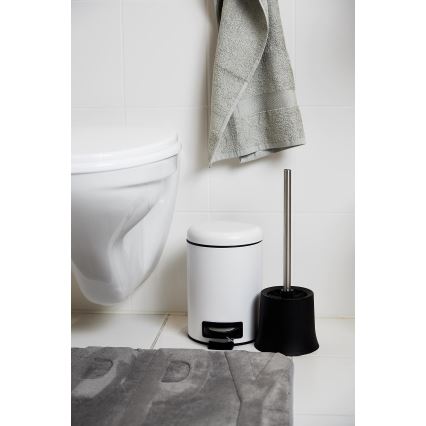WENKO 22142800 - Cesto LEMAN 17x25 cm branco/preto