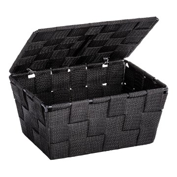 WENKO 22197100 - Cesto ADRIA 19x14 cm preto