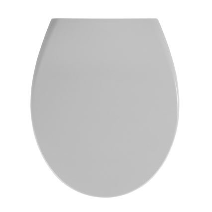 WENKO 22402100-WC assento para sanita SAMOS 44,5x37,5 cm cinzento/prateado