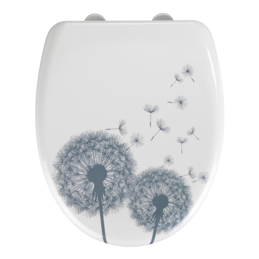 WENKO 22409100-WC assento sanitário ASTERA 45x38 cm multicolorido/prateado