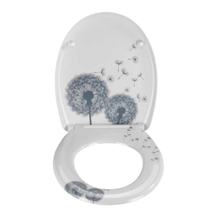 WENKO 22409100-WC assento sanitário ASTERA 45x38 cm multicolorido/prateado