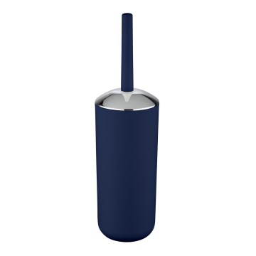 WENKO 22522100 - Escova de WC BRASIL 10x37 cm azul/cromado brilhante