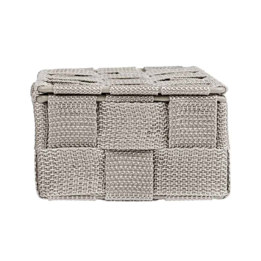 WENKO 22572100 - Organizador ADRIA 18 x 10 cm bege
