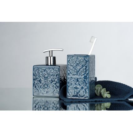 WENKO 22653100 - Dispensador de sabão CORDOBA 500 ml azul