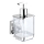 WENKO 22683100-Dispensador de sabão VACUUM-LOC QUADRO ED 7,5x16 cm prateado/cromado brilhante