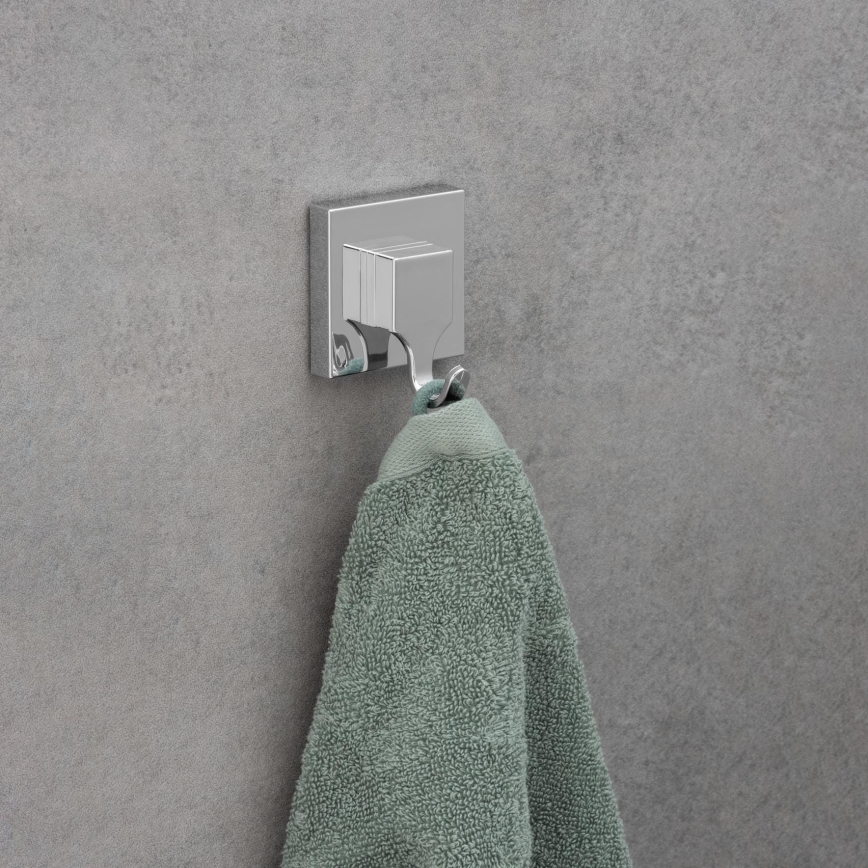 WENKO 22688100-Gancho VACUUM-LOC QUADRO ED 6x7 cm prateado/cromado brilhante