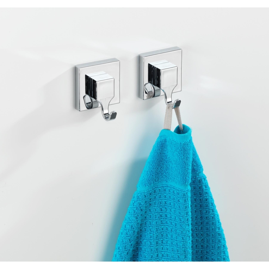 WENKO 22688100-Gancho VACUUM-LOC QUADRO ED 6x7 cm prateado/cromado brilhante