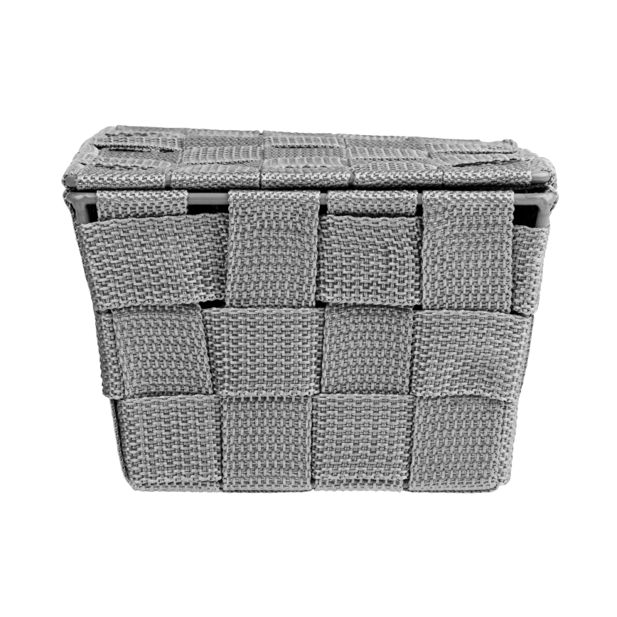 WENKO 22793100 - Cesto ADRIA 19x14 cm cinzento