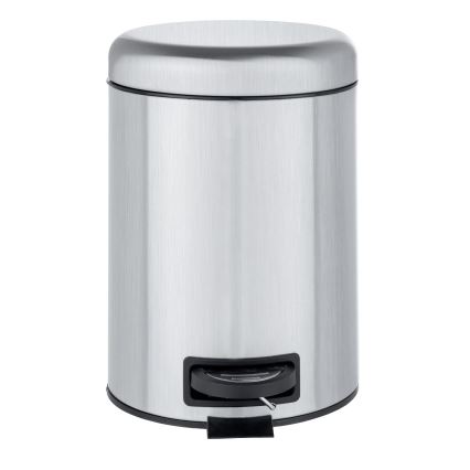 WENKO 22829100 - Cesto LEMAN 17x25 cm inox/satinado/preto