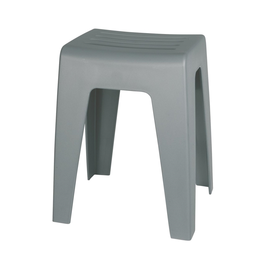 WENKO 22944100 - Banqueta KUMBA 38x47 cm cinzenta
