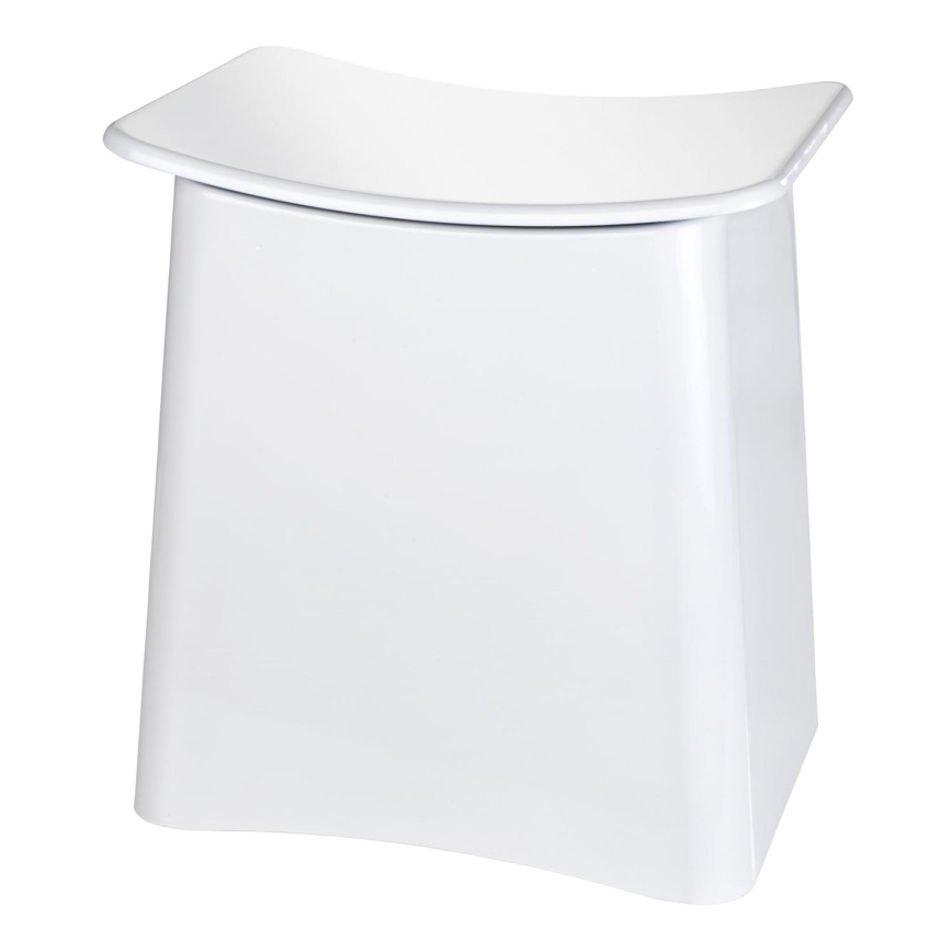 WENKO 22949100 - Banqueta WING 45x48 cm branca/preta