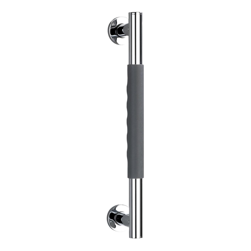 WENKO 23284100-Barra de apoio SECURA 40,5x9 cm inox/antracite/cromado brilhante