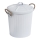 WENKO 23703100 - Cesto GARA 24x28,5 cm branco
