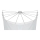 WENKO 23863100 - Suporte de duche 96x72 cm aço inoxidável/branco