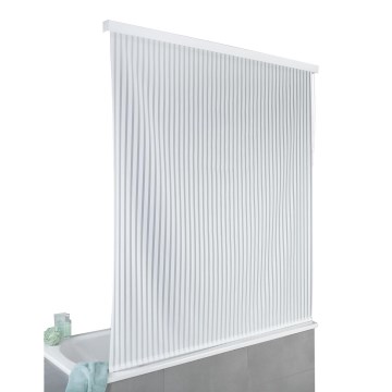 WENKO 23864100 - Cortina de duche em rolo 132x240 cm branca