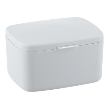 WENKO 23960100 - Caixa BARCELONA 19,5 x 16 cm branca/cromado brilhante